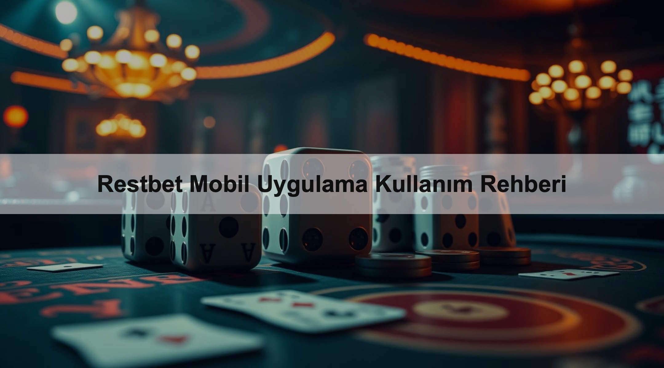 Restbet Mobil Uygulama Kullanım Rehberi 1 Restbet Mobil Uygulama Kullanım Rehberi